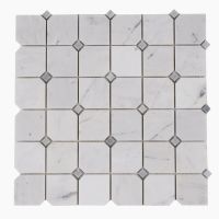 Clipped Square Milky White Honed 11.75 x 11.75 Clipped Square Milky White Honed 11.75 x 11.75